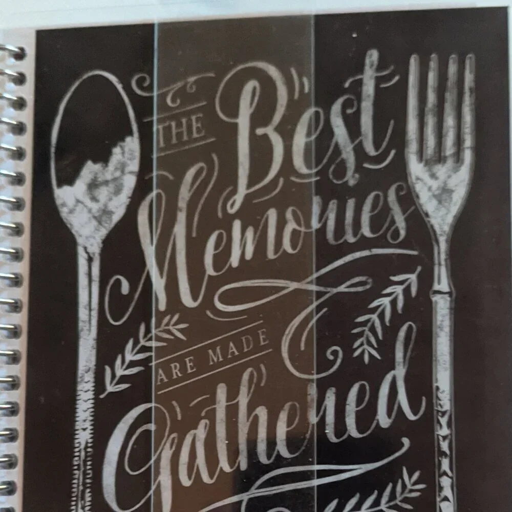 NWT Menu Keepsake Planner 'Best Memories' Undated Recollections Michaels Recipe